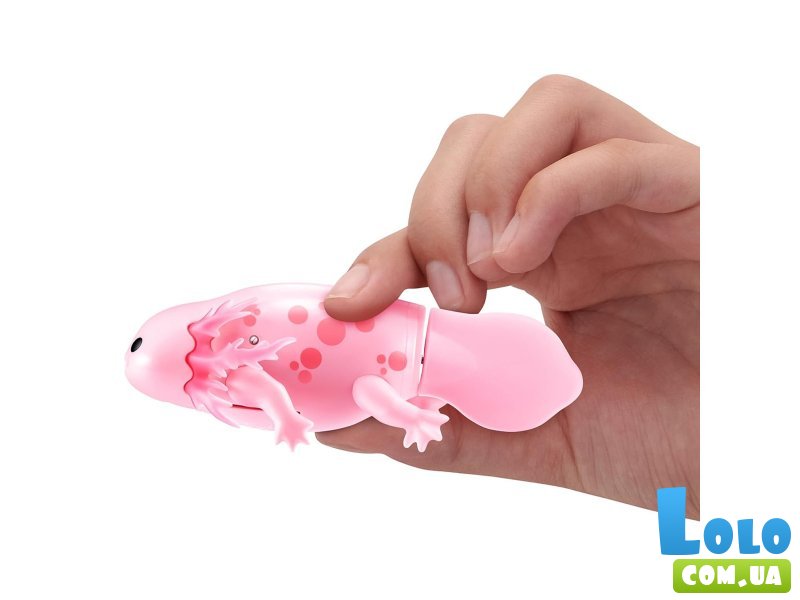 Интерактивная игрушка Аксолотль, Pets & Robo Alive (розовый)