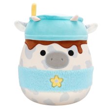 Мягкая игрушка Серая коровка, Squishmallows, 30 см
