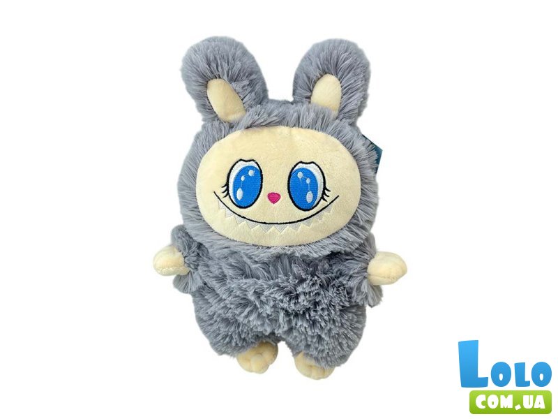 Мягкая игрушка Лабубу, 35 см (gray)
