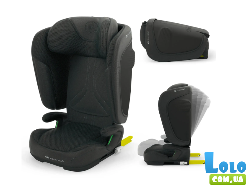 Автокресло Unity 2 i-Size, Kinderkraft (black)