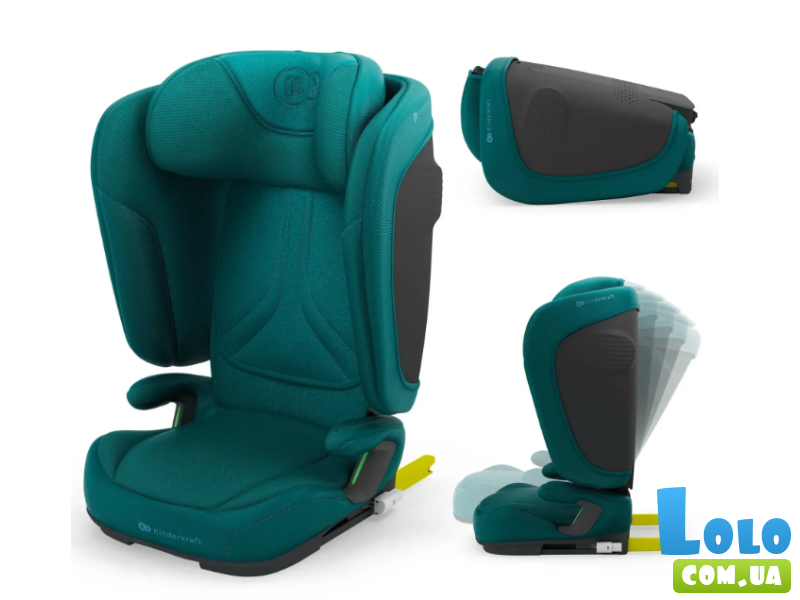 Автокресло Unity 2 i-Size, Kinderkraft (green)