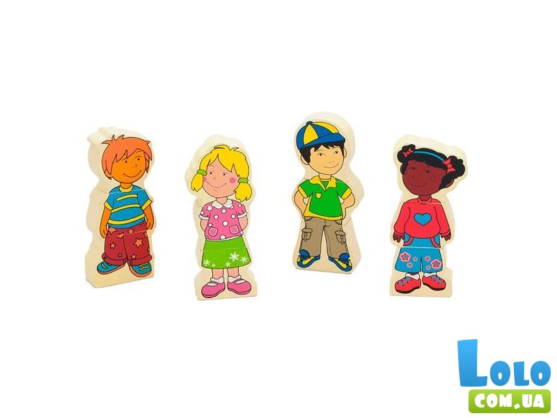 Набор магнитов Дети, Viga Toys