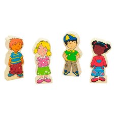 Набор магнитов Дети, Viga Toys