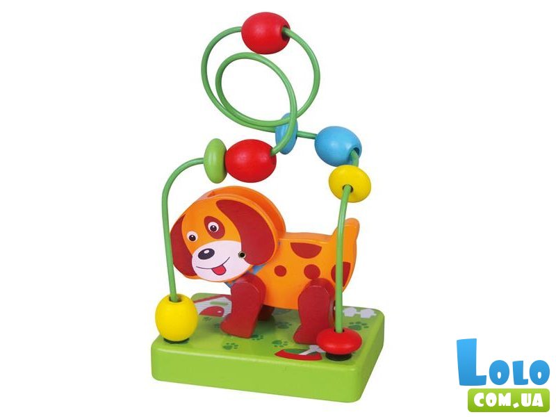 Пальчиковый лабиринт Собачка, Viga Toys