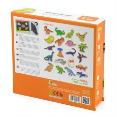 Набор магнитов Динозавры, Viga Toys