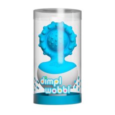 Прорезыватель-неваляшка Dimpl wobl, Fat Brain Toys (голубой)