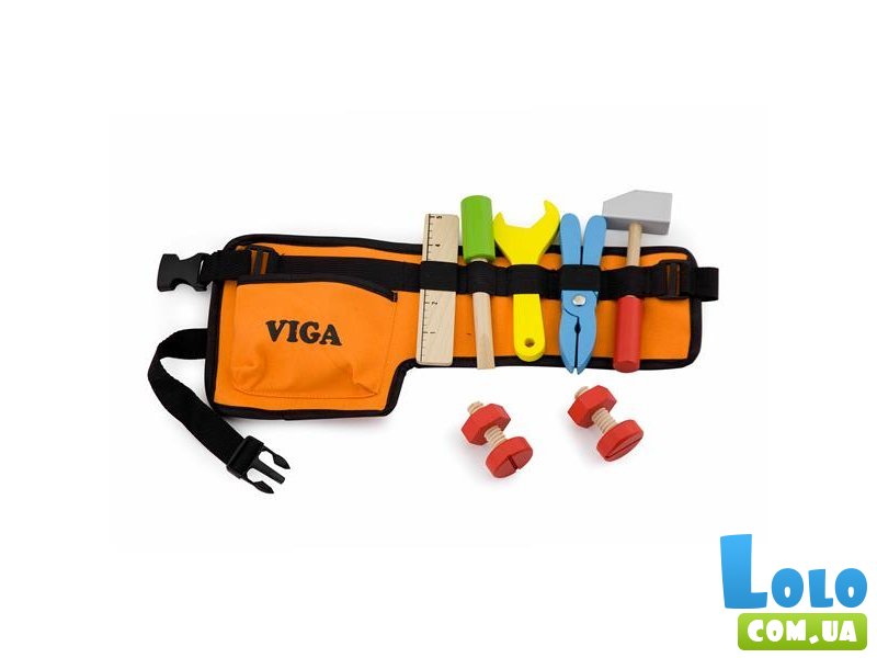 Деревянный набор игровой набор с инструментами, Viga Toys