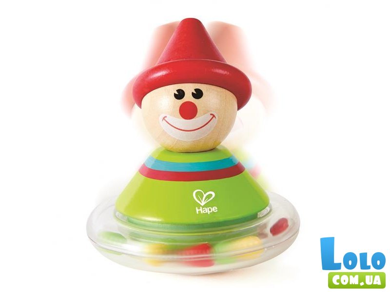 Погремушка-неваляшка клоун Ральф, Hape