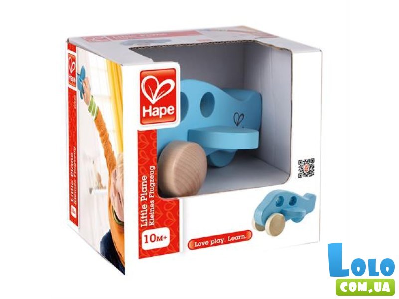 Деревянный самолет Маленький летчик, Hape
