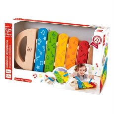Деревянный ксилофон Радуга, Hape