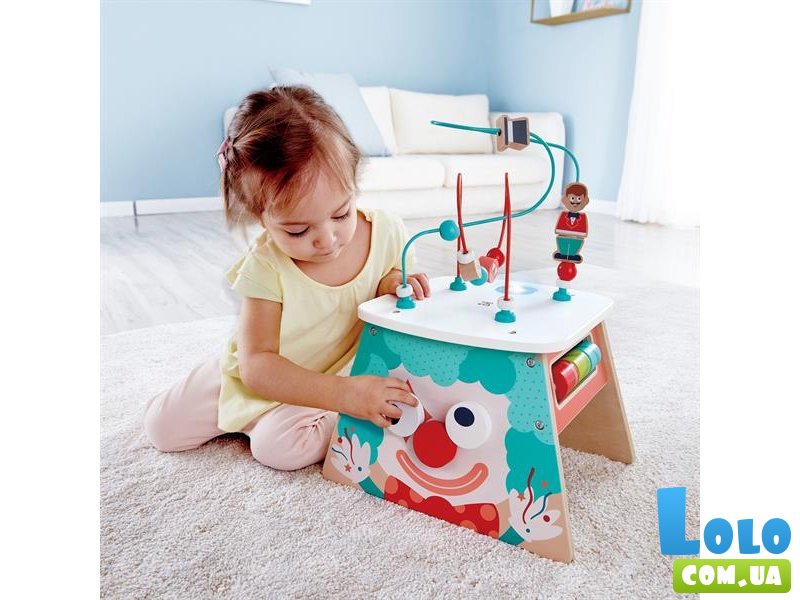 Деревянный бизикуб Цирк, Hape