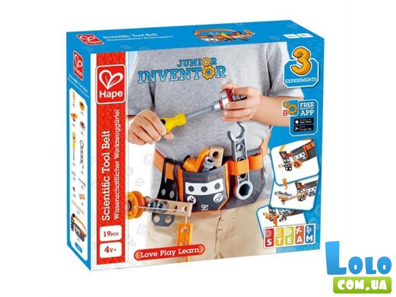 Игровой набор Пояс с инструментами, Hape