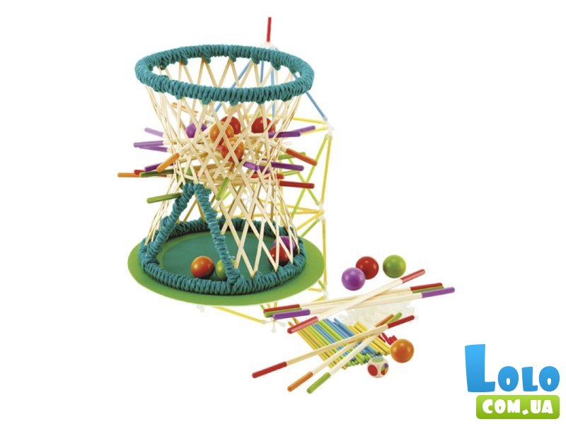 Головоломка из бамбука Pallina с шариками, Hape