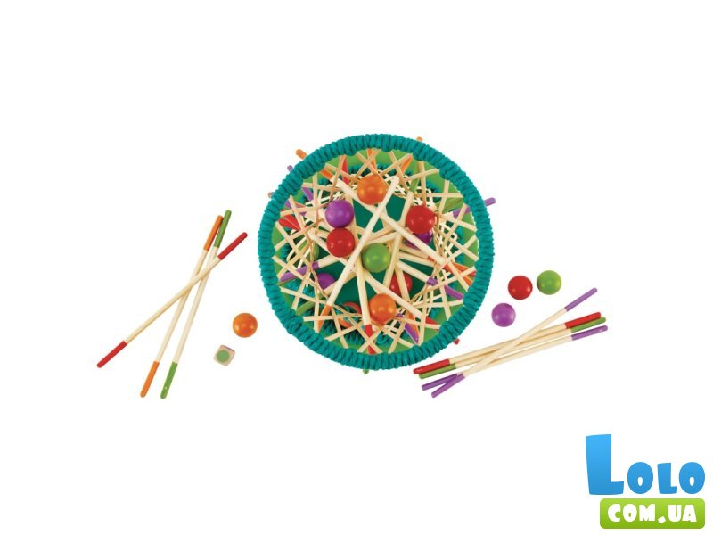 Головоломка из бамбука Pallina с шариками, Hape