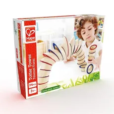 Головоломка из бамбука Totter Tower Башня, Hape