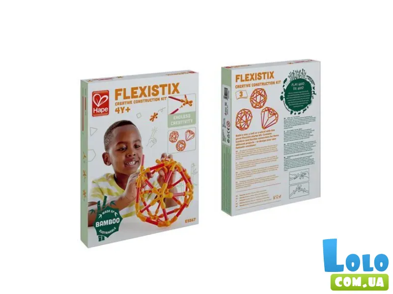 Конструктор Flexistix Строительство, Hape (E5567), 66 дет.