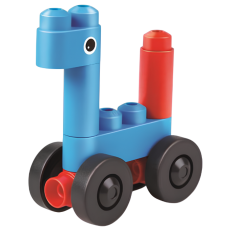 Конструктор Машинки и зверушки, PolyM (760001), 6 дет.