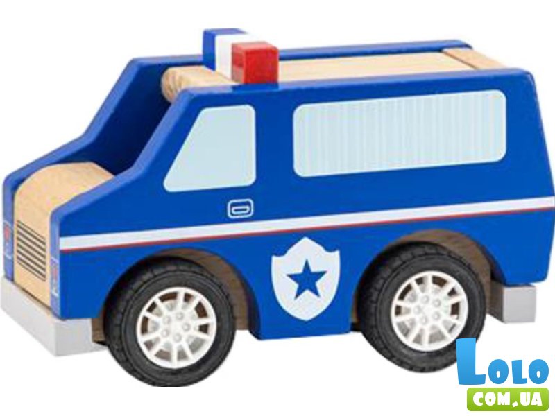Машина деревянная Полицейская, Viga Toys