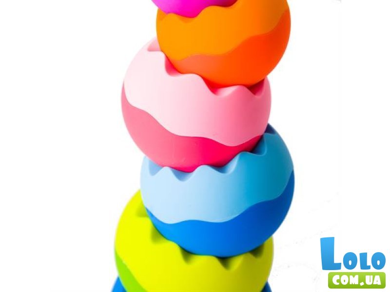 Пирамидка-балансир Tobbles Neo, Fat Brain Toys