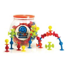 Конструктор MiniSquigz на миниприсосках Fat Brain Toys (F107ML), 75 дет.
