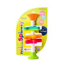 Пирамидка-спинер MiniSpinny тактильная, Fat Brain Toys