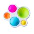 Игрушка-прорезыватель Нажми на шар, Fat Brain Toys