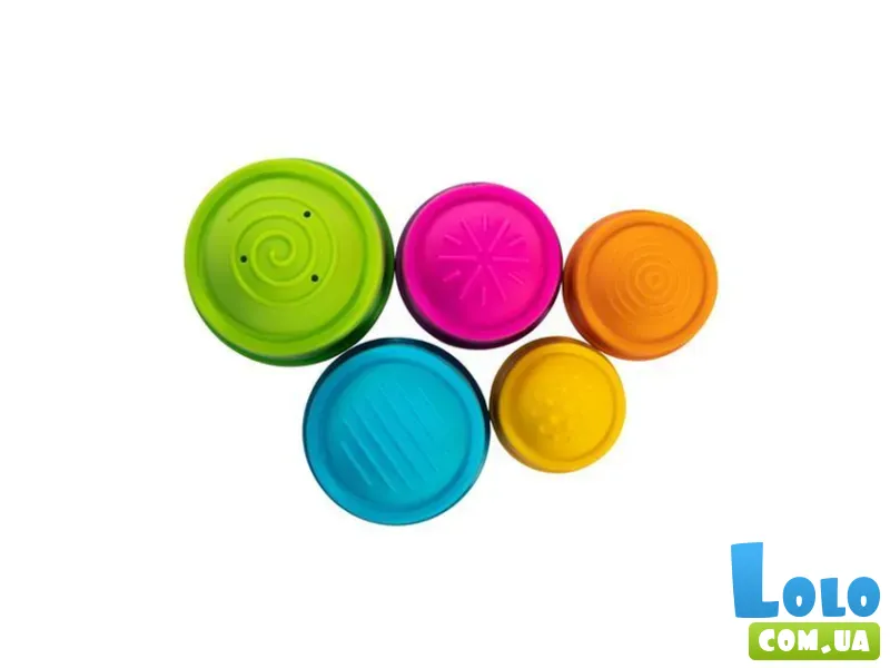 Пирамидка Dimpl stack Чашки, Fat Brain Toys