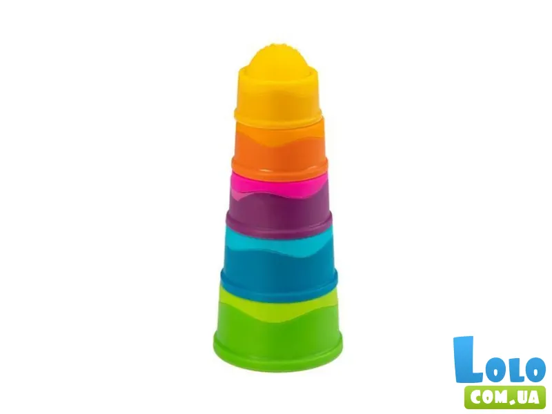 Пирамидка Dimpl stack Чашки, Fat Brain Toys