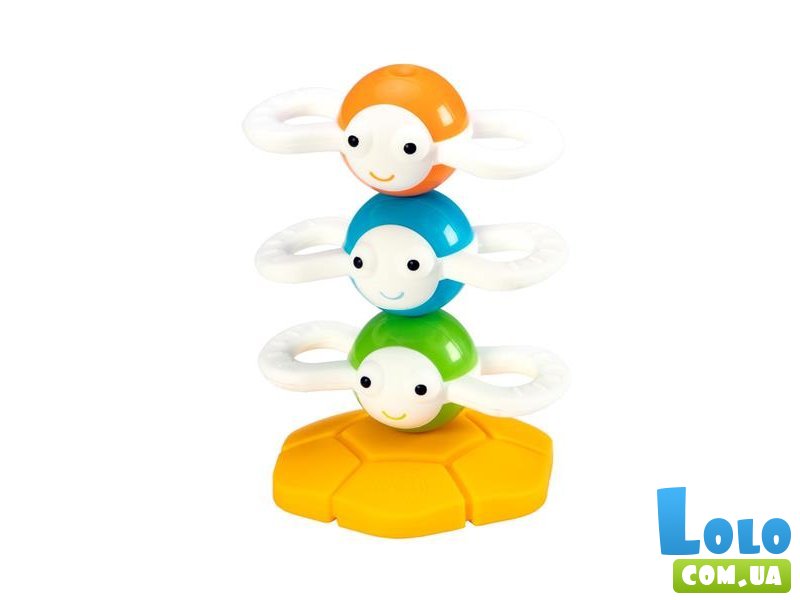 Магнитная пирамидка Веселые пчелки, Fat Brain Toys