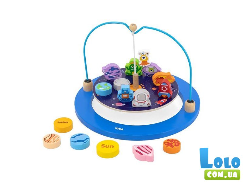 Деревянная игра-балансир Космос, Viga Toys