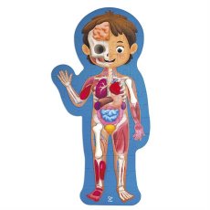 Пазл Тело человека, Hape, 60 эл.