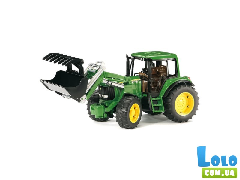 Модель Трактор John deere 6920 с погрузчиком, Bruder