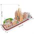 3D пазл City Line Барселона, CubicFun, 186 эл.