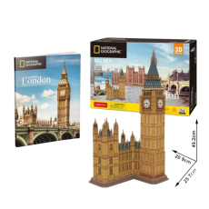 3D пазл National Geographic Биг-Бен, CubicFun, 94 эл.