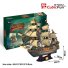3D пазл Испанская Армада Сан Фелипе, CubicFun, 248 эл.
