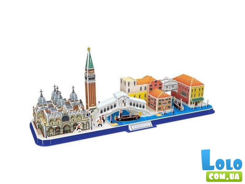 3D пазл City Line Венеция, CubicFun, 126 эл.
