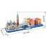 3D пазл City Line Венеция, CubicFun, 126 эл.