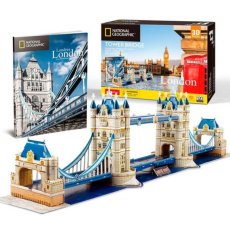 3D пазл National Geographic Тауэрский мост, CubicFun, 120 эл.