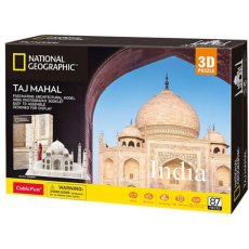 3D пазл National Geographic Тадж-Махал, CubicFun, 87 эл.