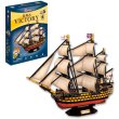 3D пазл Корабль HMS Victory, CubicFun, 189 эл.