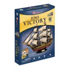 3D пазл Корабль HMS Victory, CubicFun, 189 эл.
