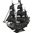 3D пазл Корабль Черной Бороды Месть Королевы Анны (большой), CubicFun, 308 эл.