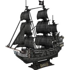 3D пазл Корабль Черной Бороды Месть Королевы Анны (большой), CubicFun, 308 эл.