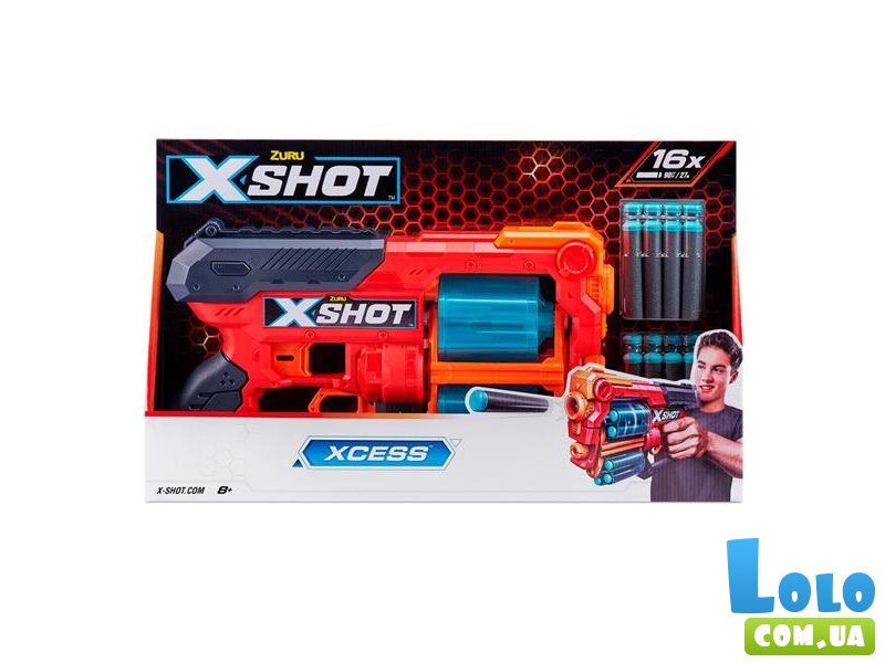 Бластер Red Excel Xcess TK-12, X-Shot