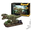 3D пазл National Geographic Dino Тиранозавр Рекс, CubicFun, 52  эл.
