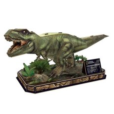 3D пазл National Geographic Dino Тиранозавр Рекс, CubicFun, 52  эл.