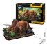 3D пазл National Geographic Dino Трицератопс, CubicFun, 44 эл.