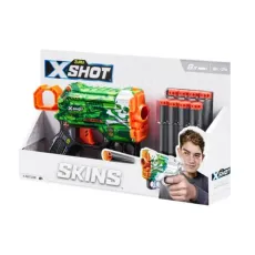 Скорострельный бластер X-Shot Skins Menace Camo, Zuru
