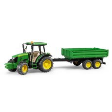 Трактор John Deere с прицепом, Bruder