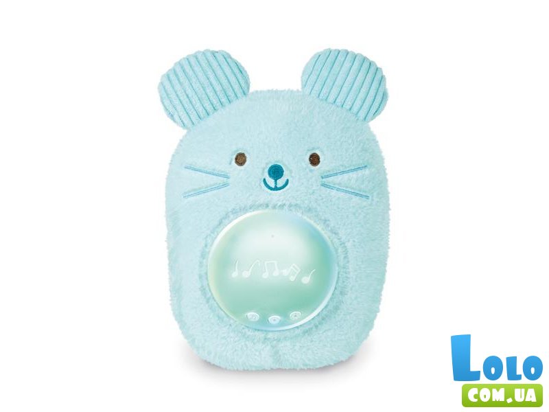 Музыкальная игрушка-ночник Мышонок, Hape (голубой)